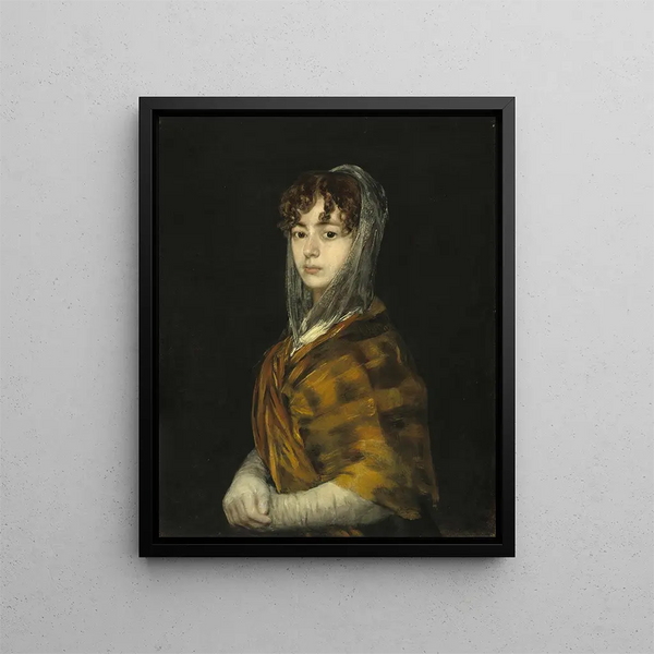 Mme Sabasa García - Francisco de Goya — framed artwork on a wall
