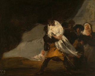 The Hanged Monk - Francisco de Goya — artwork view
