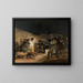 The Third of May 1808 - Francisco de Goya — framed artwork on a wall