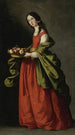 Sainte Dorothée - Francisco de Zurbarán — artwork view