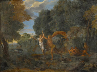 Apollo and Daphne - Francisque Millet — artwork view