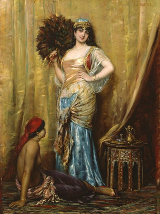 Women of the Harem - Francisque Édouard Bertier — artwork view