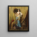 Women of the Harem - Francisque Édouard Bertier — framed artwork on a wall