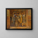 In a forge - Franciszek Bartoszek — framed artwork on a wall