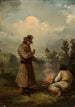 Camping Fire - Franciszek Kostrzewski — artwork view