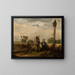 The Return of the Insurgent Sons - Franciszek Kostrzewski — framed artwork on a wall