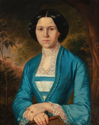 Portrait of a lady - Franciszek Mielnicki — artwork view