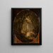 Stream in the forest - Franciszek Rukiewicz — framed artwork on a wall