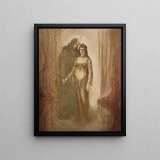 Dream - Franciszek Siedlecki — framed artwork on a wall