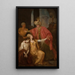Biblical Scene Painting - Franciszek Smuglewicz — framed artwork on a wall