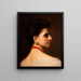 Portrait of Wanda Monn - Franciszek Streitt — framed artwork on a wall