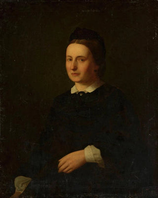 Portrait Painting of Antonina Bautowska née Massalska - Franciszek Tepa — artwork view