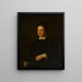 Portrait Painting of Antonina Bautowska née Massalska - Franciszek Tepa — framed artwork on a wall