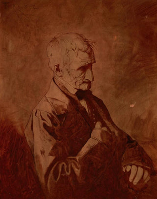 Portrait of the artist's father - Franciszek Tepa — artwork view
