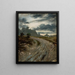 Forest Trail - Franciszek Władysław Sandecki — framed artwork on a wall