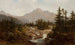 Mountain Landscape Painting of the Tatras - Franciszek Wąsowski — artwork view