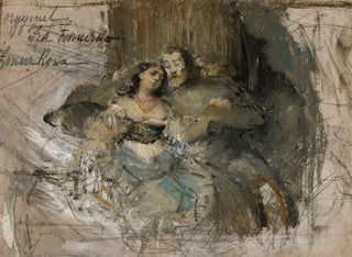 Kazimierz and Esterka - Franciszek Żmurko — artwork view