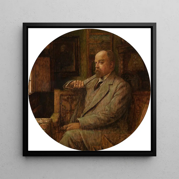 François Franck - Charles Mertens — framed artwork on a wall