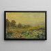 Summer Landscape Painting - François Richard de Montholon — framed artwork on a wall