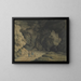 La grotte - François Vivares — framed artwork on a wall
