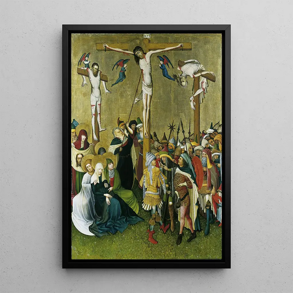 Mont Calvaire - Master Franconian-Swabian — framed artwork on a wall