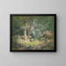 Mountain Laurel Painting - Frank Alfred Bicknell — framed artwork on a wall