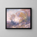 October Morning - Frank Alfred Bicknell — framed artwork on a wall