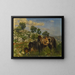 Cavalier dans les hautes herbes - Frank Buchser — framed artwork on a wall