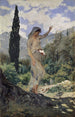 Fileuse à Corfou - Frank Buchser — artwork view