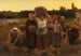 Women of Brittany at Dusk - Frank C Penfold — artwork view