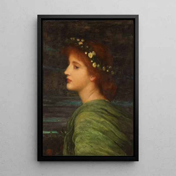 Stella - Frank Dicksee — framed artwork on a wall