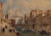 Venice View Painting, the dome of Santa Maria della Salute seen from the back of the Da Mula palace looking east - Frank Dillon — artwork view