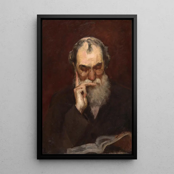Henry James Sr - Frank Duveneck — framed artwork on a wall