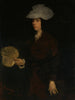 Dame à l'éventail - Frank Duveneck — artwork view