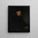 Portrait of a Young Man - Frank Duveneck — framed artwork on a wall