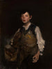 The boy whistler - Frank Duveneck — artwork view