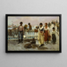 Water Carriers in Venice - Frank Duveneck — framed artwork on a wall