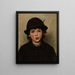 Boy Whistler - Frank Duveneck — framed artwork on a wall
