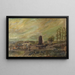 The Mill - Frank E Case — framed artwork on a wall