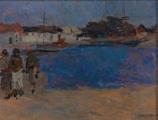 Côte aux environs de Cherbourg - Frank Edwin Scott — artwork view