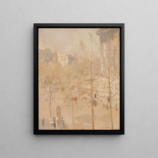 La Madeleine n° II - Frank Edwin Scott — framed artwork on a wall