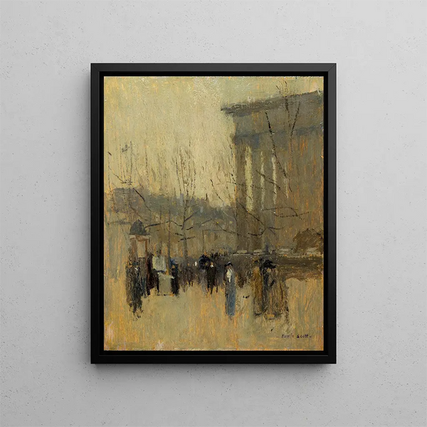La Madeleine n° IV - Frank Edwin Scott — framed artwork on a wall
