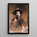 Portrait of the Painter by Himself - Frank Edwin Scott — framed artwork on a wall