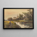 Scene of countryside without title - Frank F. English — framed artwork on a wall