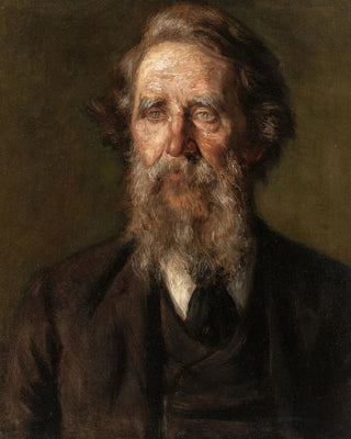 Portrait of an Old Bearded Man - Frank Hector Tompkins — artwork view
