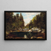 Bassin d'émeraude near Glen House, New Hampshire - Frank Henry Shapleigh — framed artwork on a wall