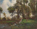 Figures se baignant dans un ruisseau - Frank Hutton Shill — artwork view