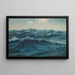 A day in October - Frank Knox Morton Rehn — framed artwork on a wall