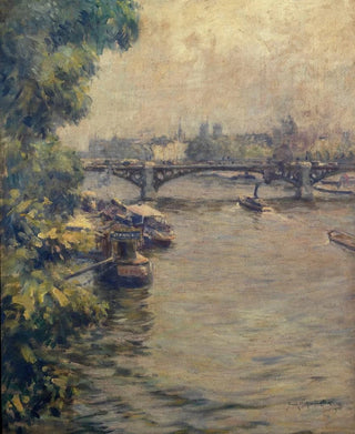 The Carrousel Bridge - Frank Milton Armington — artwork view