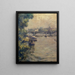 The Carrousel Bridge - Frank Milton Armington — framed artwork on a wall